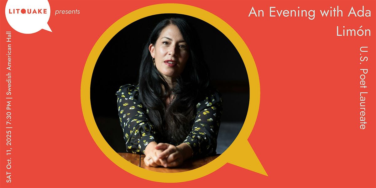 An Evening With Ada Limón: U.S. Poet Laureate, 11 October | Event in San Francisco | AllEvents