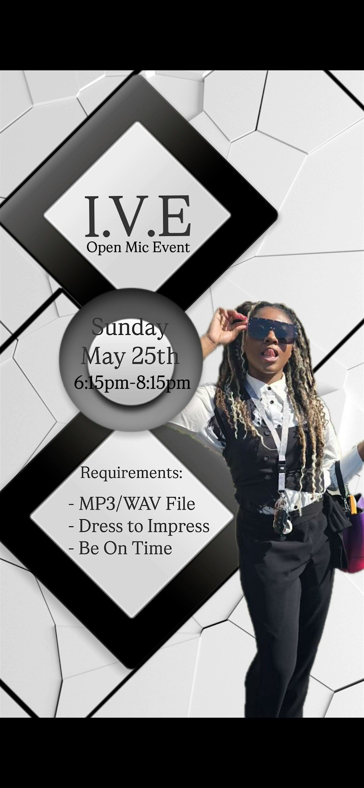 I.V.E Open-Mic Auditions, 25 May | Event in Chamblee | AllEvents