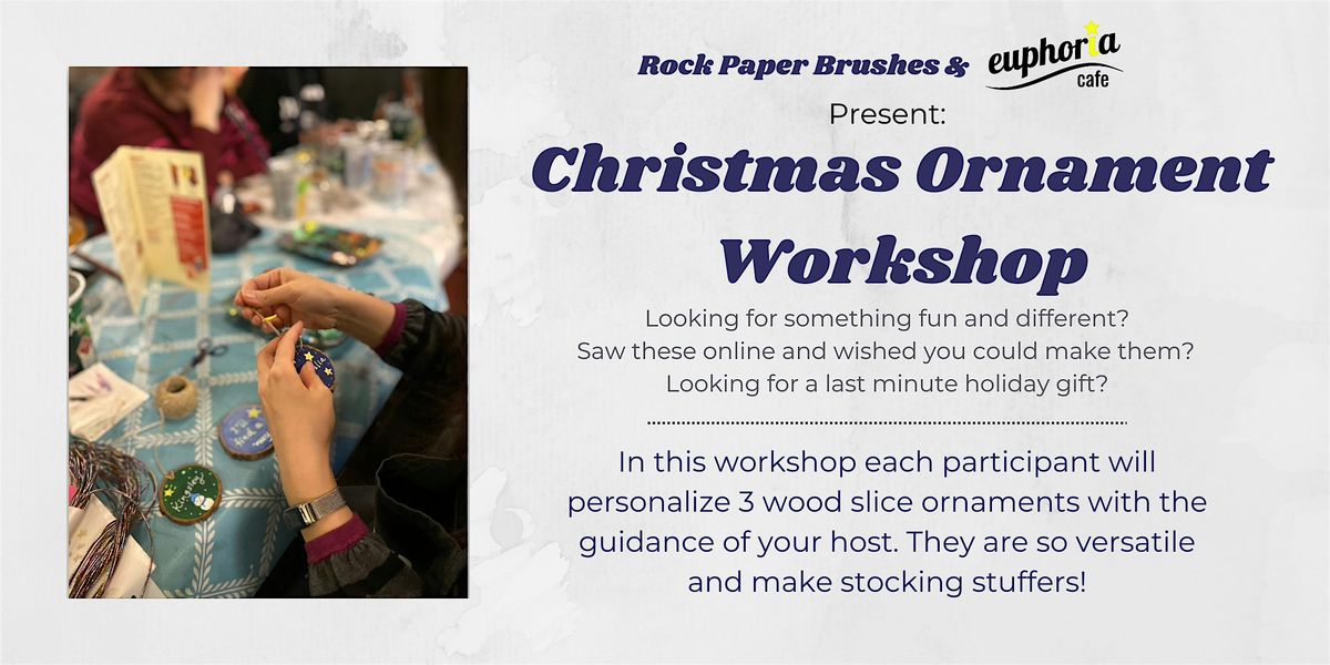 Christmas Ornament Workshop, 18 December | Event in Calgary | AllEvents