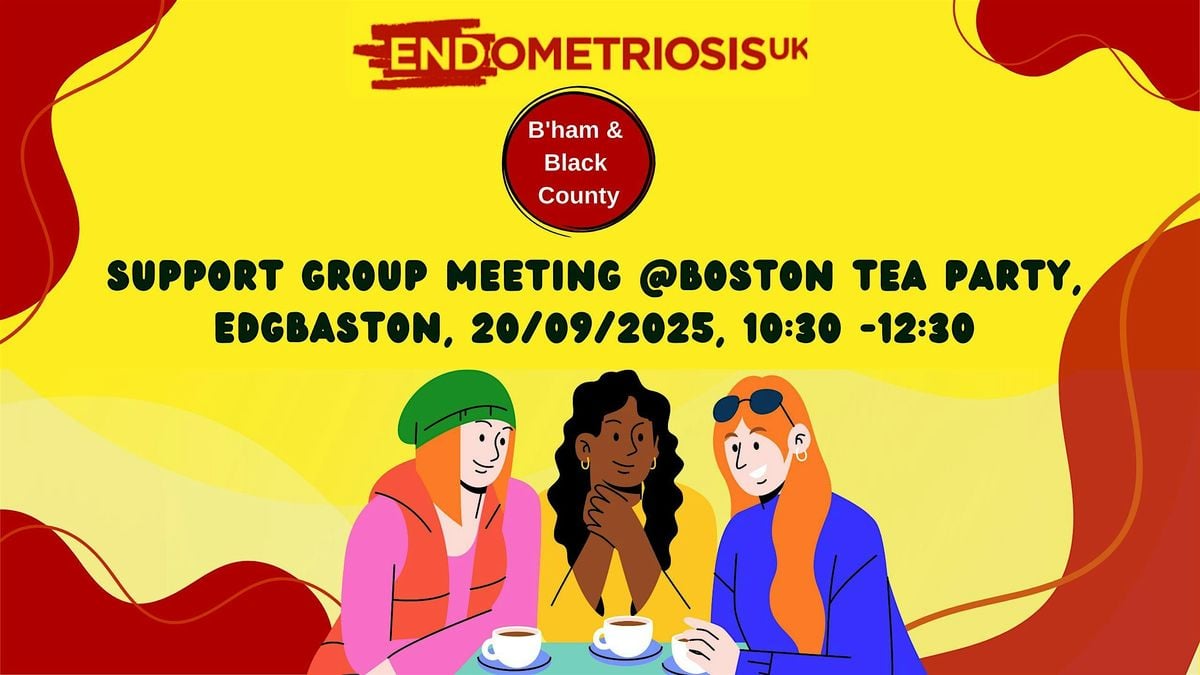 Edgbaston Support Group Meeting@ Boston Tea Party, 20 September | Event in Birmingham | AllEvents