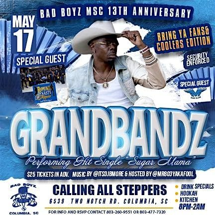 Bad Boyz Msc Columbia 13th Anniversary, 17 May | Event in Columbia | AllEvents