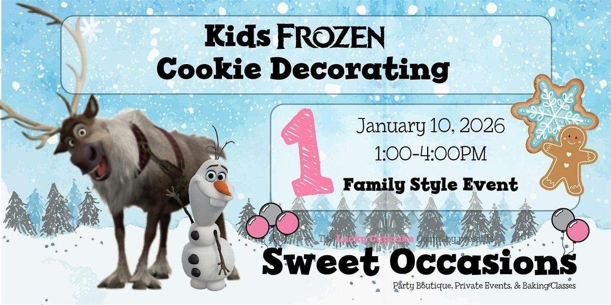 Kids FROZEN Cookie Decorating - Session 1, 10 January | Event in Lahaska | AllEvents