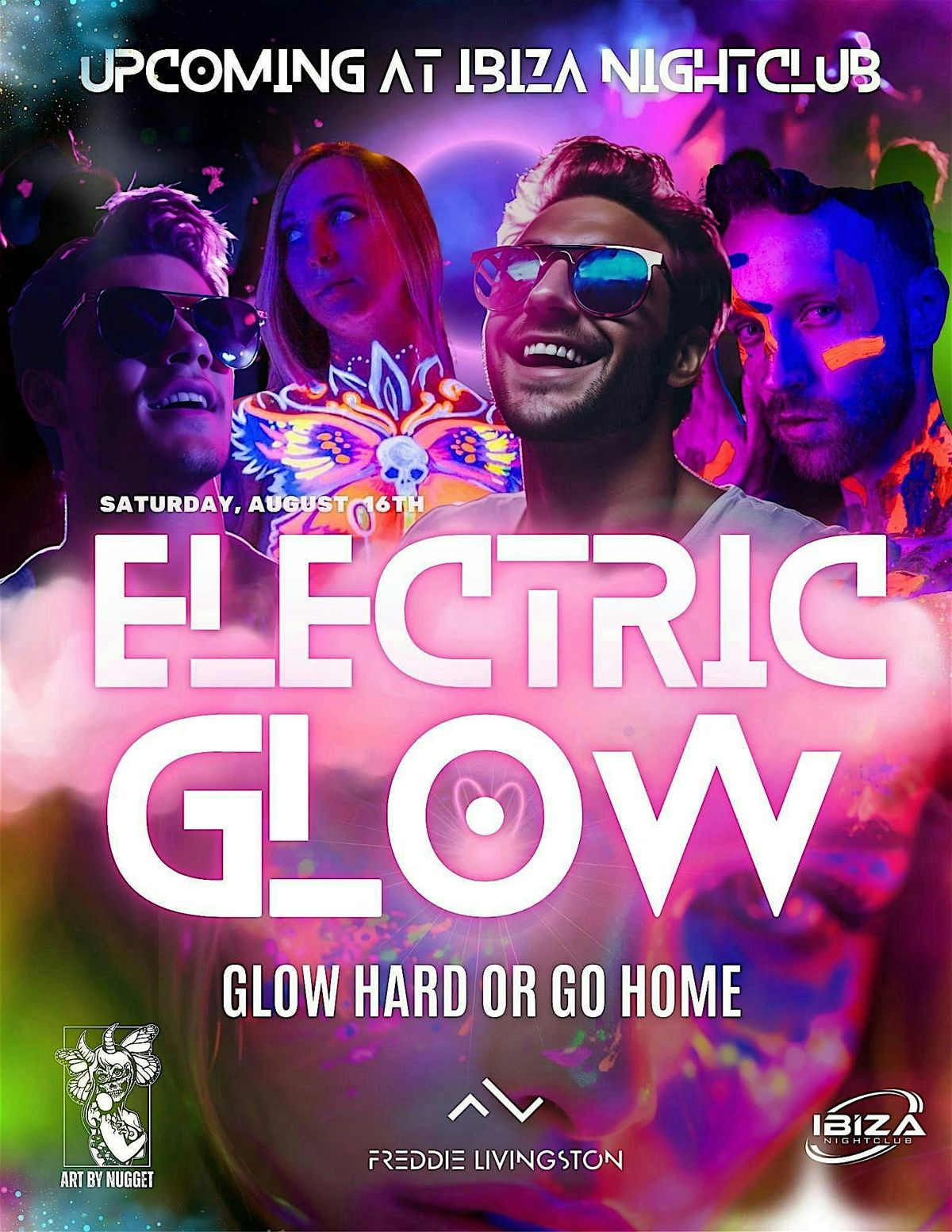 ELECTRIC GLOW PARTY, 16 August | Event in Wilmington | AllEvents