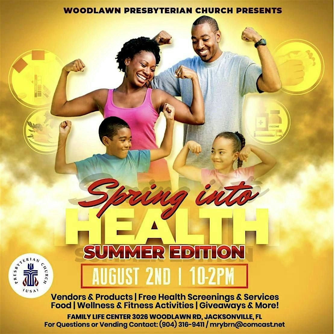 Spring Into Health Summer Edition Health and Wellness Fair, 2 August | Event in Jacksonville | AllEvents