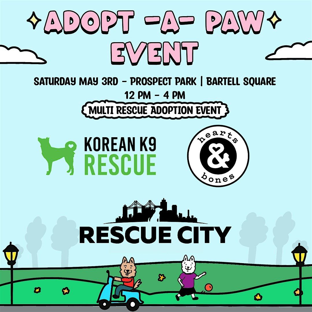 Adopt-a-Paw-Pawty – Prospect Park (May 3rd), 3 May | Event in Brooklyn | AllEvents
