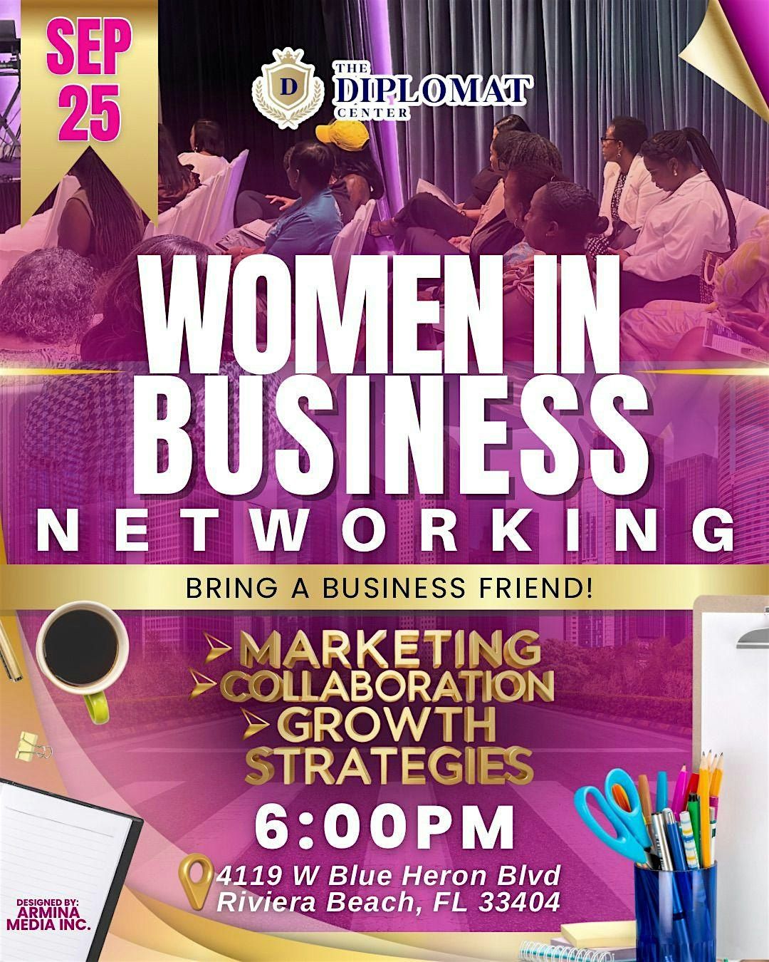 WOMEN IN BUSINESS NETWORKING EVENT | Event in West Palm Beach | AllEvents