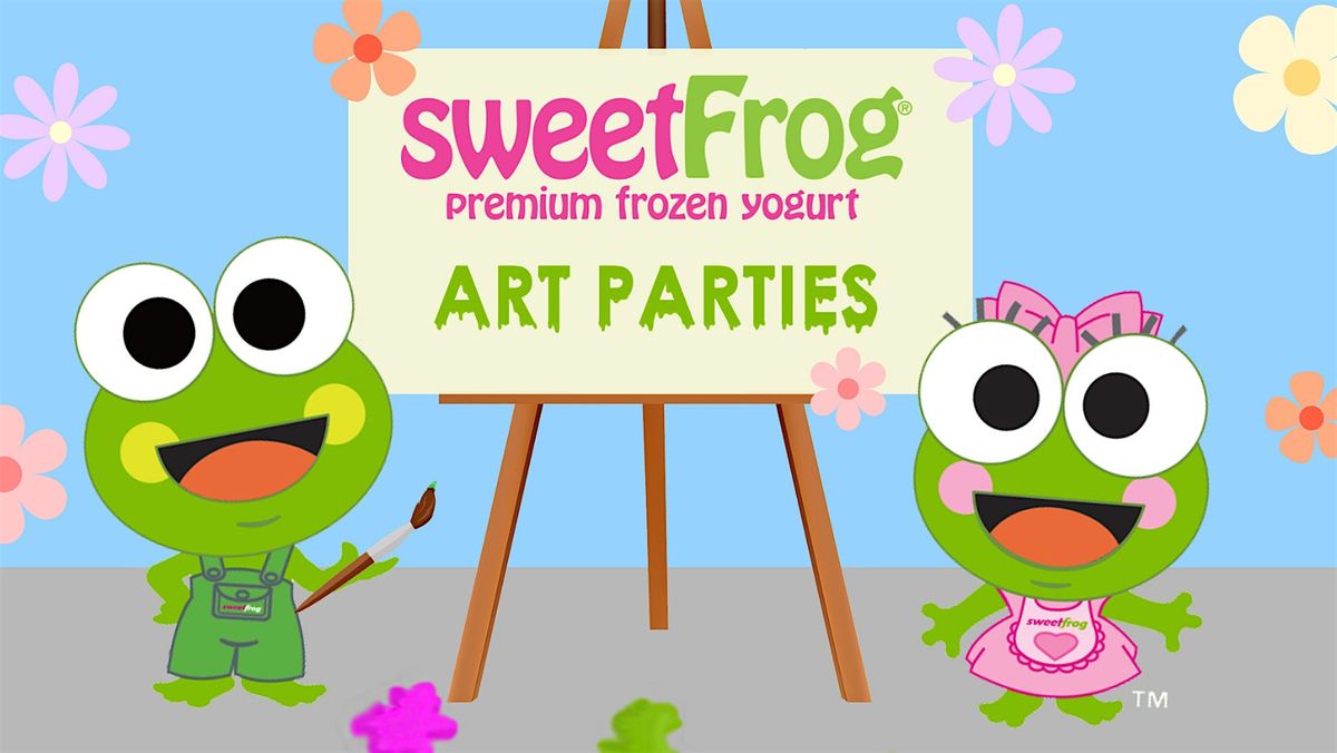 May's Finger-Paint Party at sweetFrog Salisbury, 10 May | Event in Salisbury | AllEvents