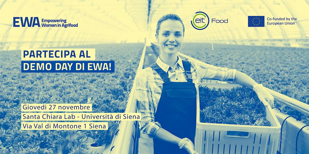 EWA DEMO DAY | Event in Siena | AllEvents