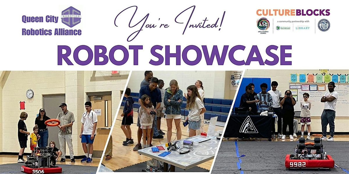 Robot Showcase @ Berewick, 23 August | Event in Charlotte | AllEvents