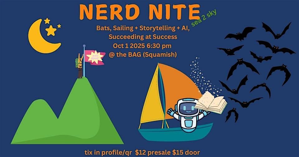 Nerd Nite Sea to Sky #14, 5 November | Event in Squamish | AllEvents