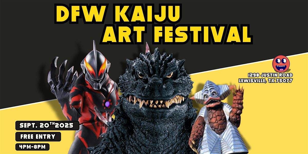 DFW Kaiju Art Festival, 20 September | Event in Lewisville | AllEvents