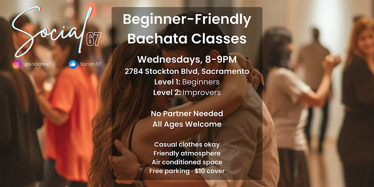 Bachata Dance Class in Sacramento – Beginner Friendly, All Levels Welcome, 29 October | Event in Sacramento