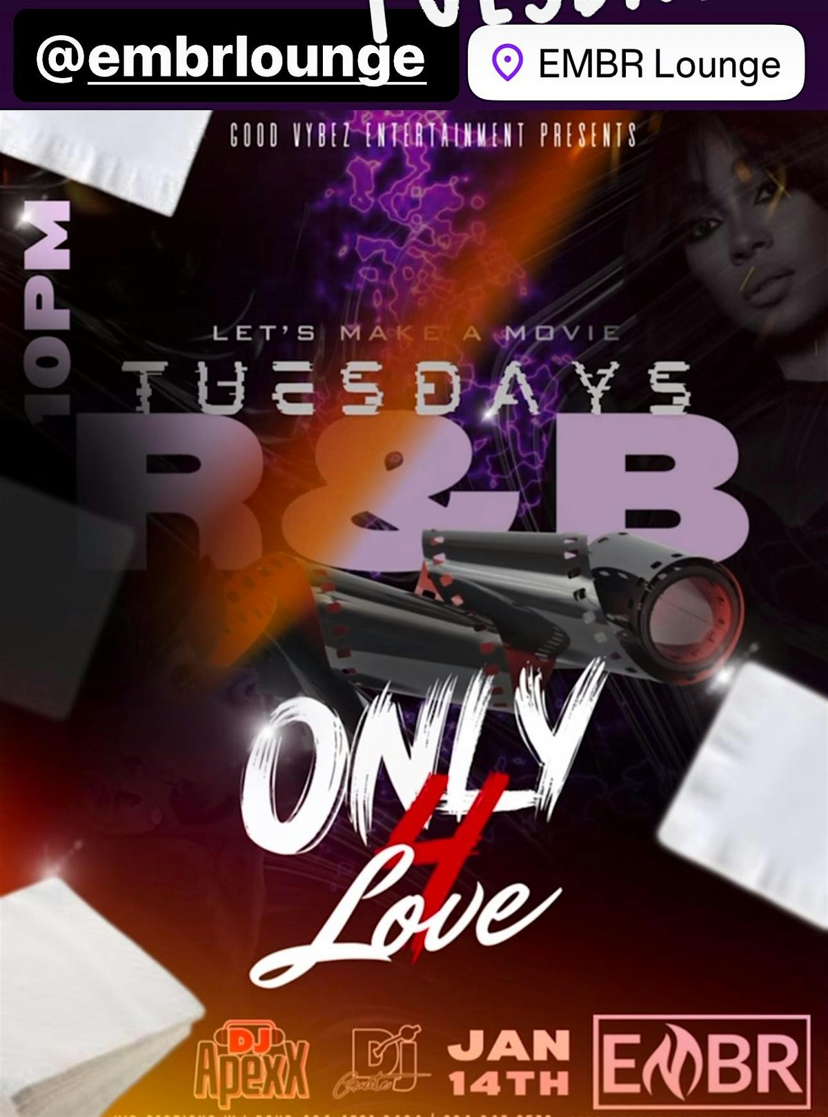 R&B TUESDAYS EMBR LOUNGE | Event in Atlanta | AllEvents