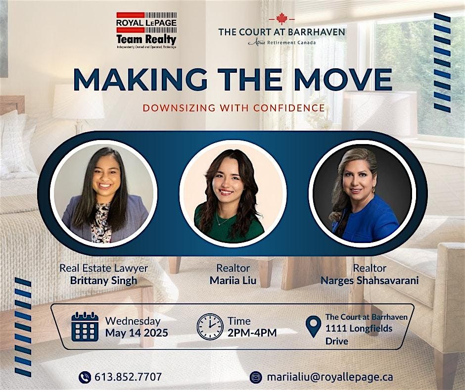 Downsizing With Confidence, 14 May | Event in Ottawa | AllEvents