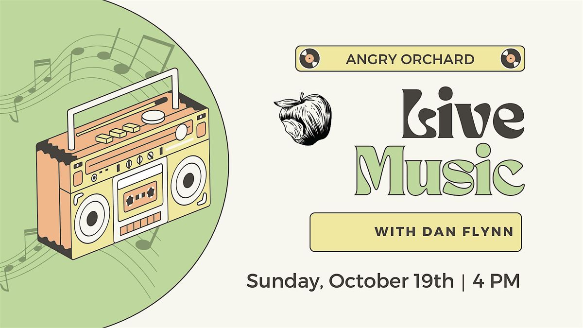 Live Music at Angry Orchard: Dan Flynn, 28 December | Event in Walden | AllEvents