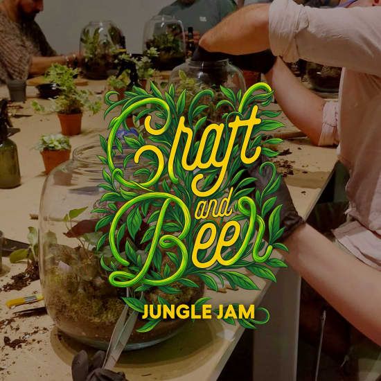 Craft and Beer Jungle Jam: crea tu propio terrario con barra libre de cerveza en Malasaña, 21 August | AllEvents