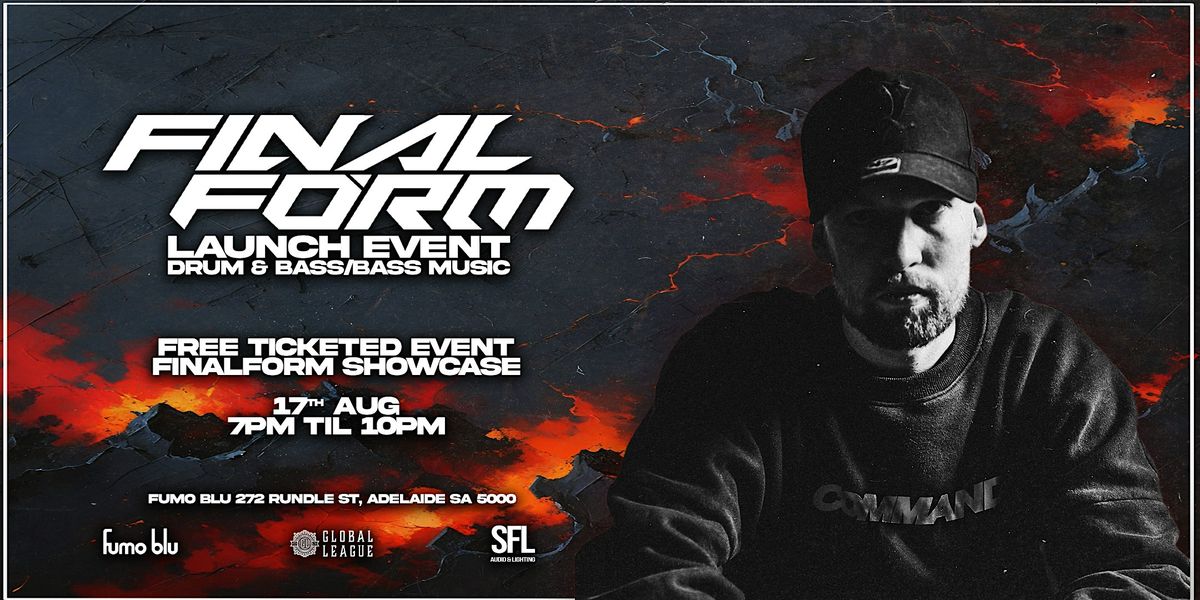 FinalForm Launch Event, 17 August | Event in Adelaide | AllEvents