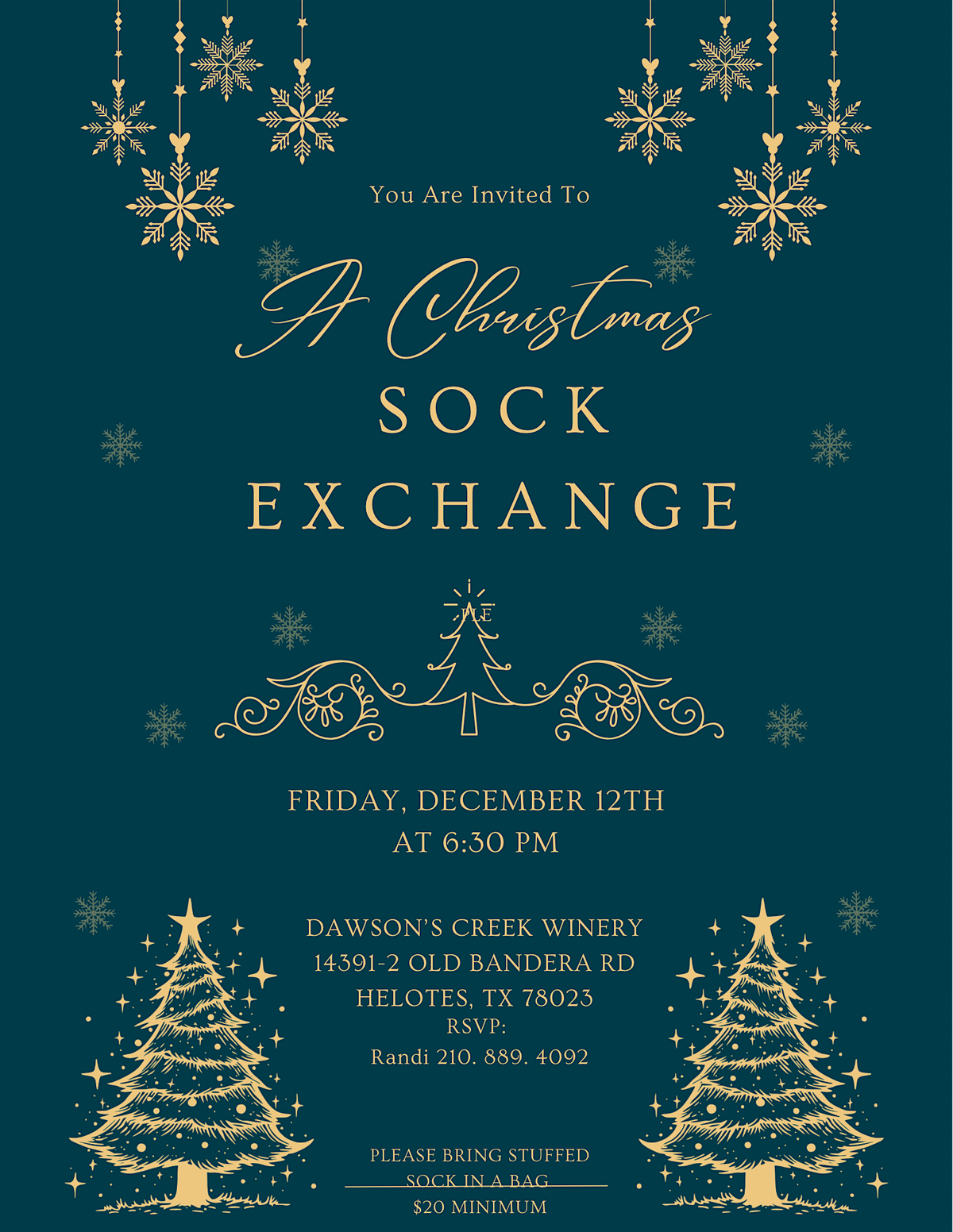 Ladies Sock Exchange, 12 December | Event in Helotes | AllEvents