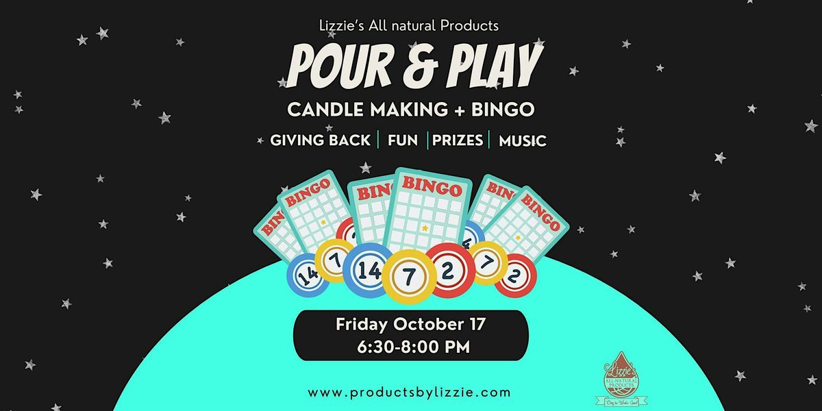 Pour & Play: Candle Making + Bingo, 17 October | Event in Winston-Salem | AllEvents