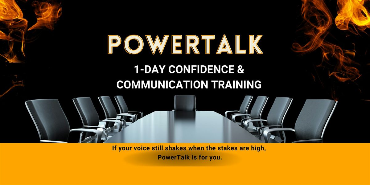 PowerTalk New York: Confidence & Communication Training for Professionals, 23 August | Event in New York