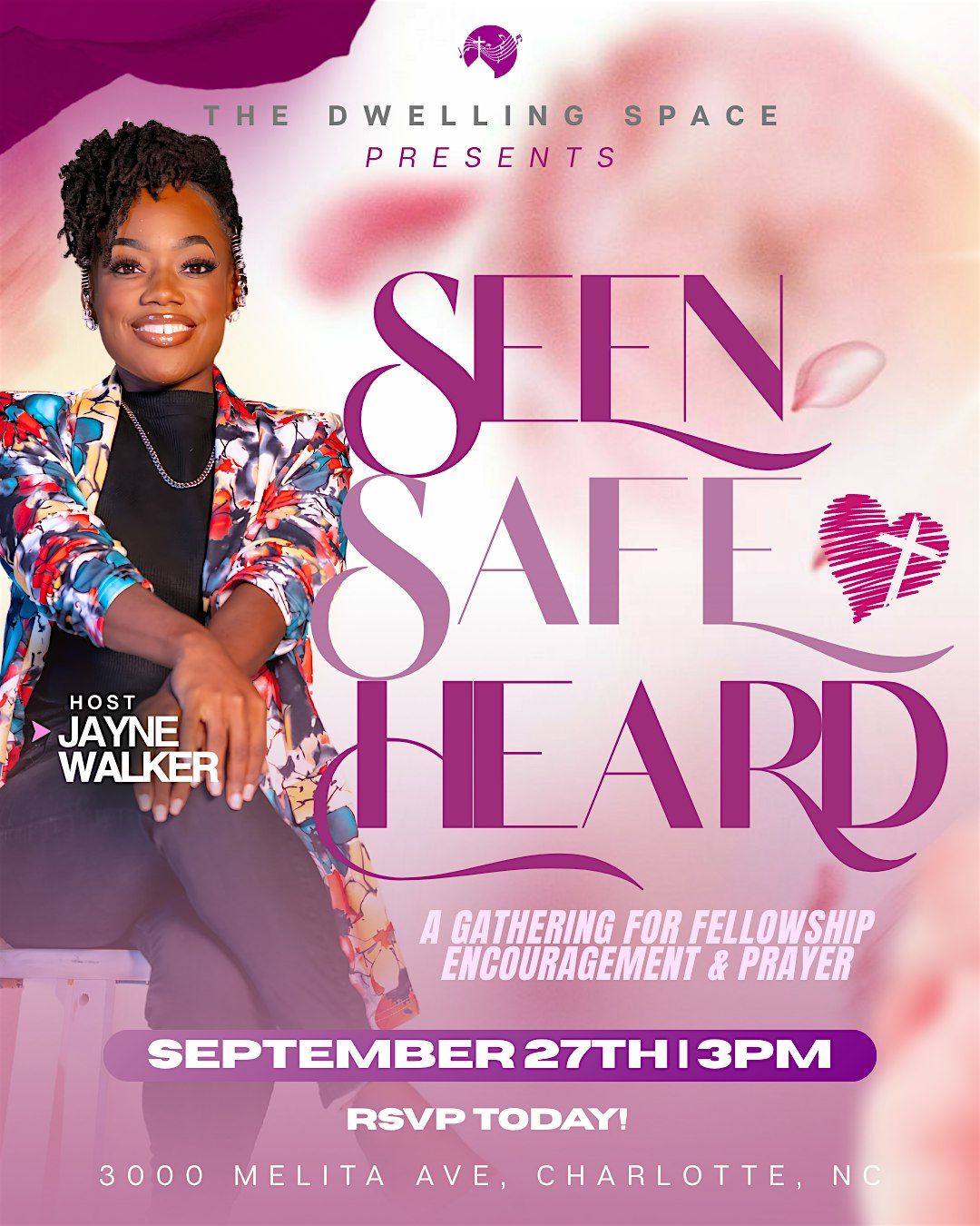 Seen.Safe.Heard., 27 September | Event in Charlotte | AllEvents