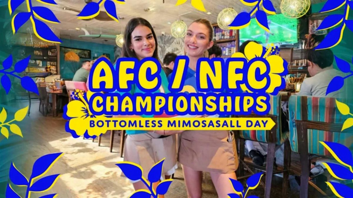 AFC & NFC Championship Sunday | Bottomless Mimosas, 25 December | Event in Los Angeles | AllEvents