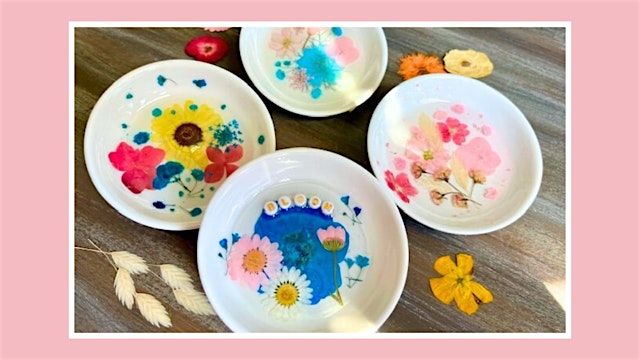 Make a Pressed Flower UV Resin Dish at S & M Winery, 24 July | Event in Canal Fulton | AllEvents