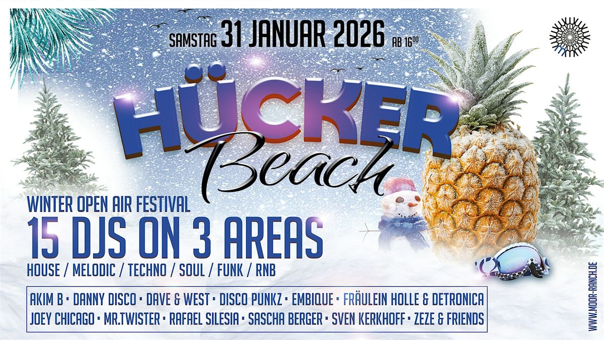Hücker Beach "Winter Open Air Festival", 31 January | Event in Spenge | AllEvents