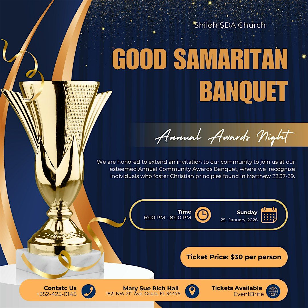 Good Samaritan Banquet, 25 January | Event in Ocala | AllEvents