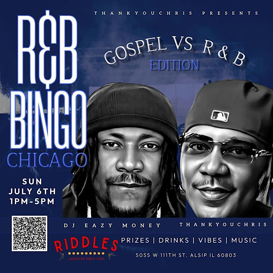 R&B BiNGO CHICAGO! Original Trap Vs R&B BiNGO W/ Comedian THANK YOU CHRIS, 31 August | Event in Alsip