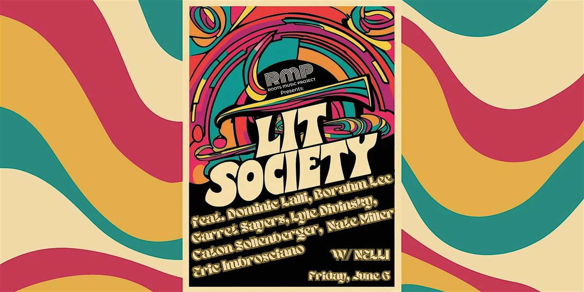 Lit Society ft. Dominic Lalli,  Borahm Lee, Garret Sayers, & more w/ NELLI, 6 June | Event in Boulder