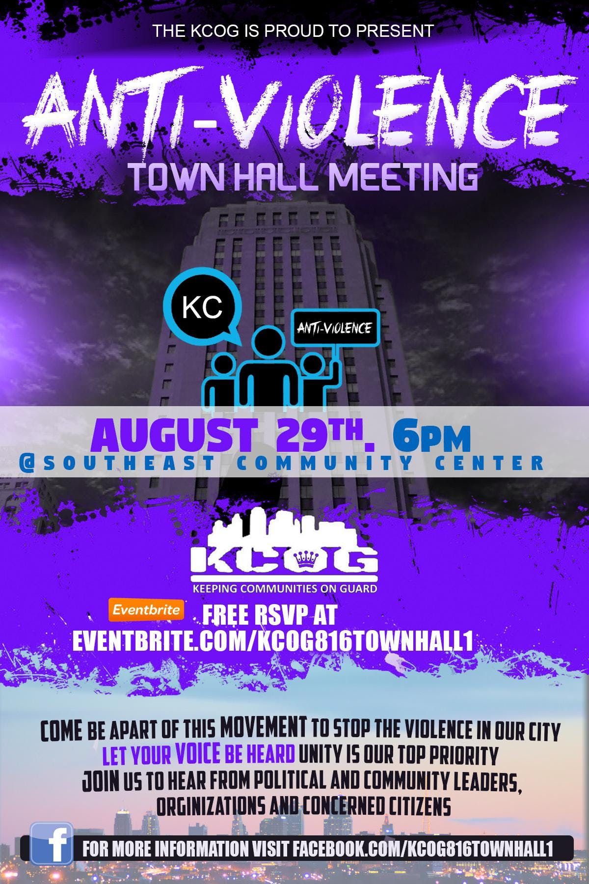 ANTIVIOLENCE TOWN HALL, Southeast Community Center, Kansas City, 29