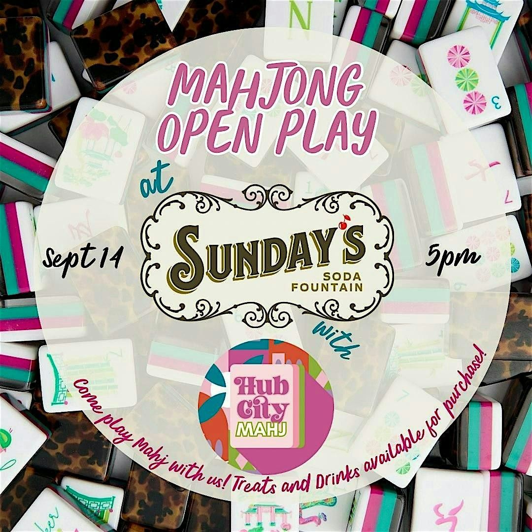 Mahjong Open Play at Sunday’s, 14 September | Event in Lafayette | AllEvents