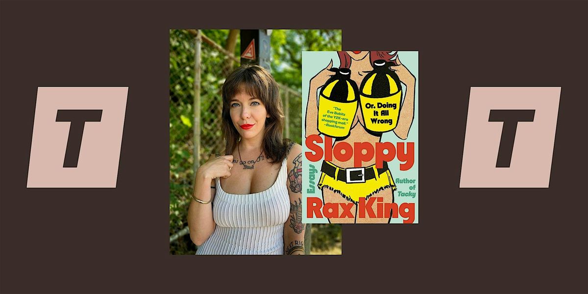 Author Talk: Rax King "Sloppy" with Nathan Shuherk, 14 August | Event in Indianapolis | AllEvents