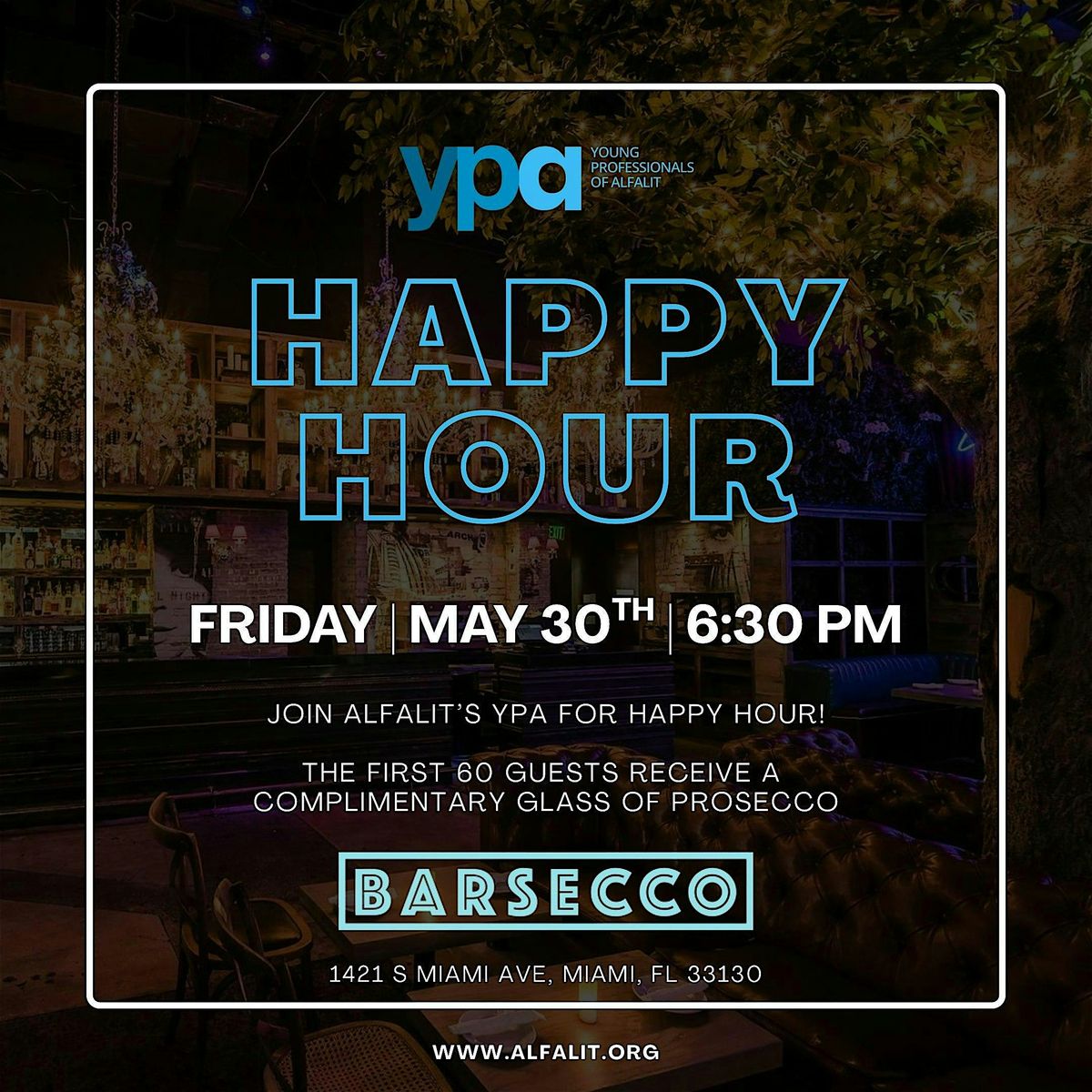 Young Professionals of Alfalit Happy Hour, 30 May | Event in Miami | AllEvents