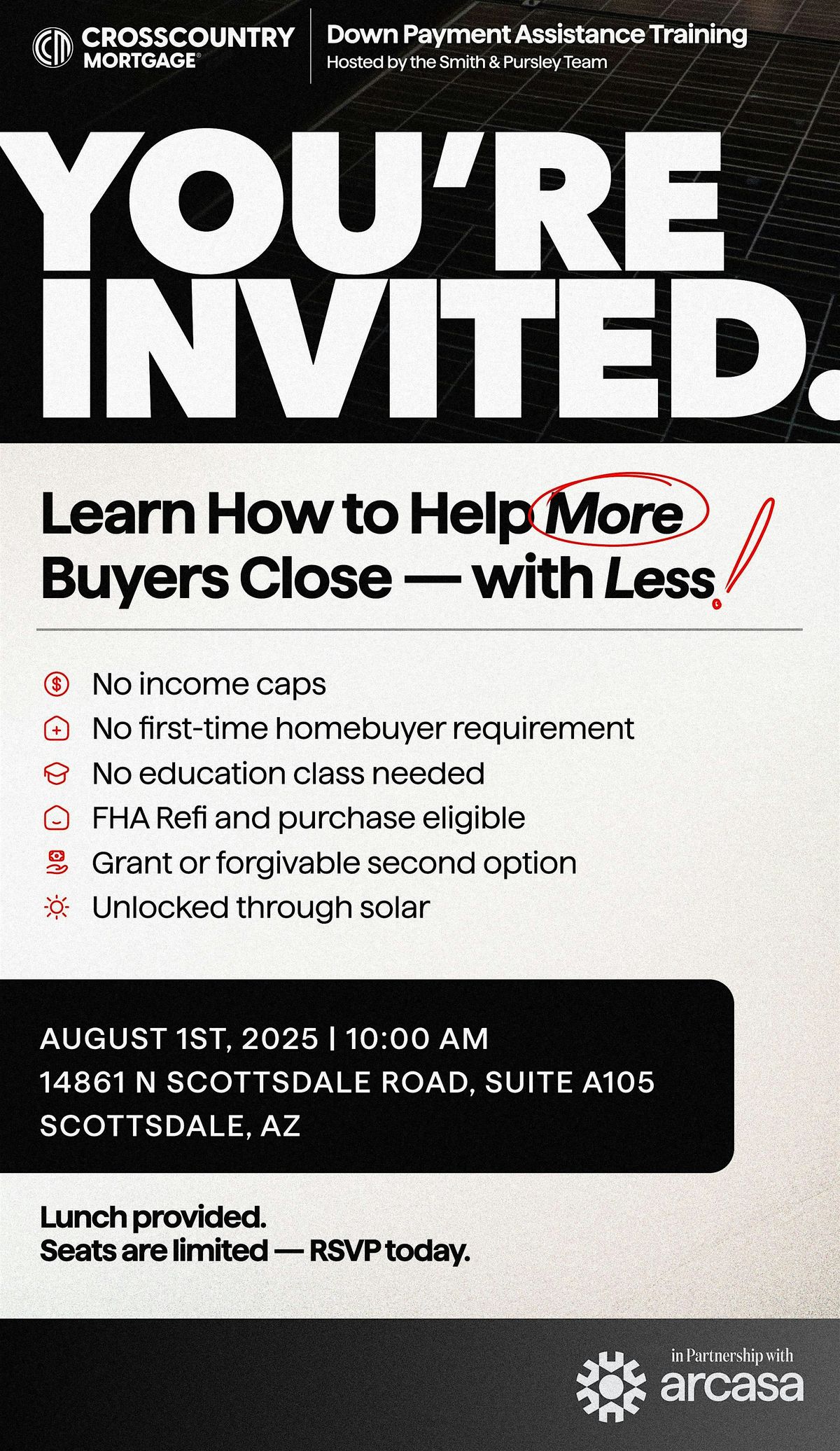 Arcasa Training for Realtors, 1 August | Event in Scottsdale | AllEvents