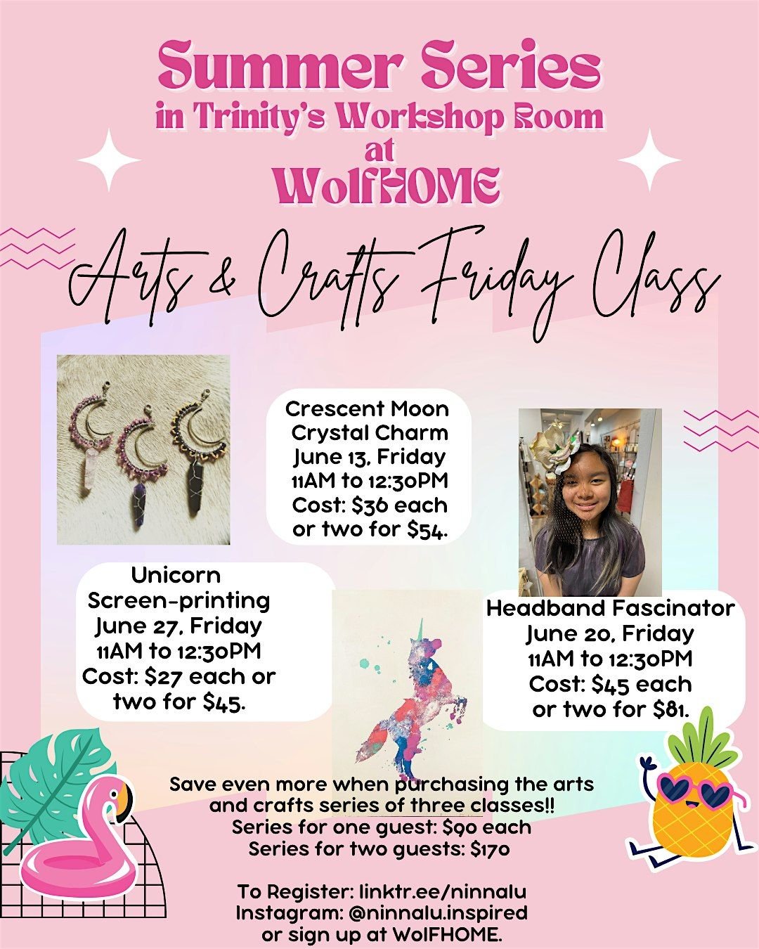 Summer Series: Art and Crafts Friday Class - Unicorn Screenprinting | Event in Folsom | AllEvents