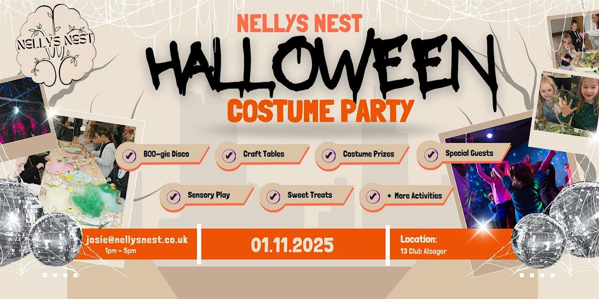 Nellys Nest Halloween Party, 1 November | Event in Alsager | AllEvents