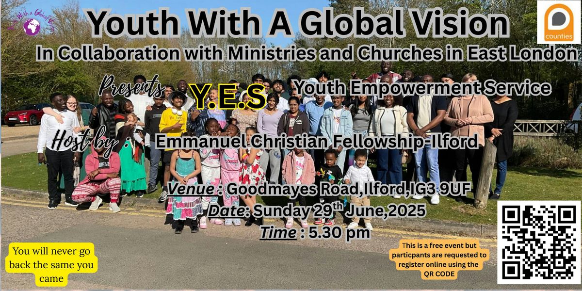 Y.E.S - Youth Empowerment Service, 29 June | Event in Ilford | AllEvents