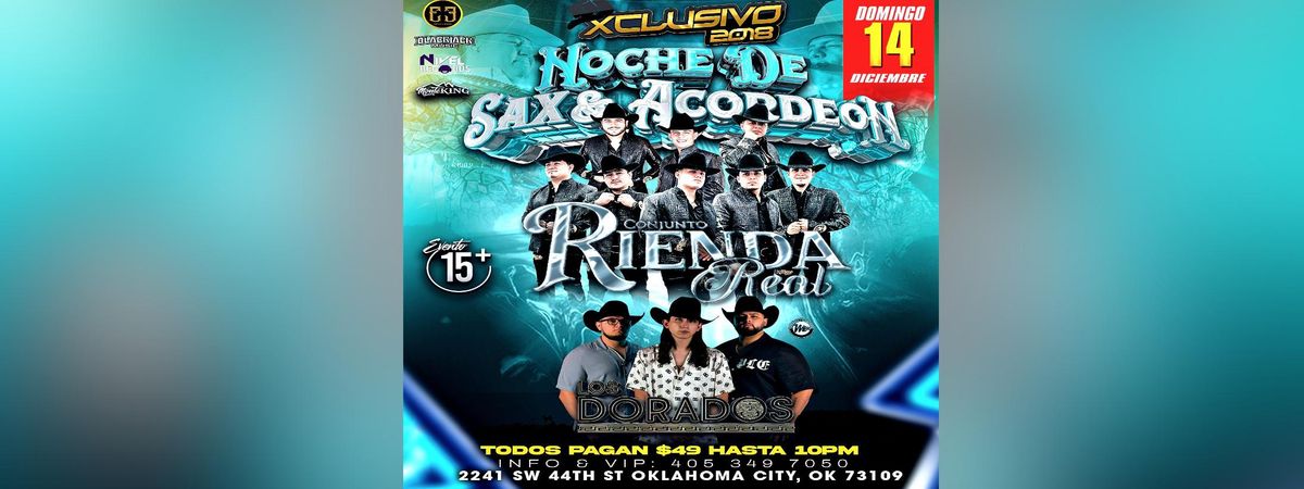 CONJUNTO RIENDA REAL & LOS DORADOS, 14 December | Event in Oklahoma City | AllEvents