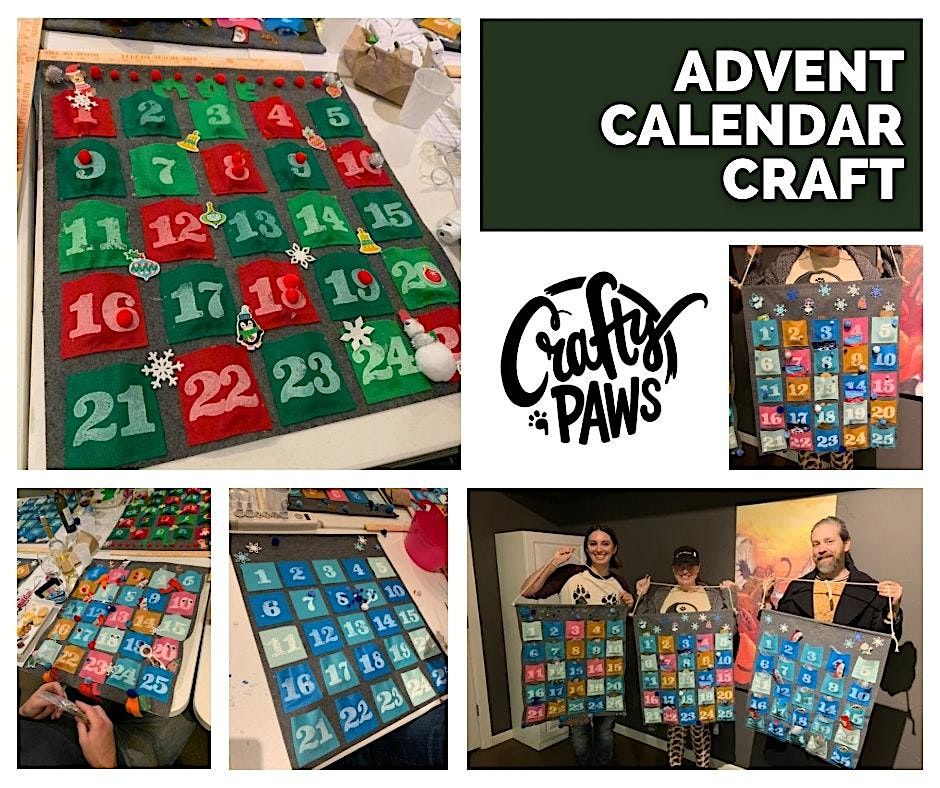 Pet Advent Calendar Craft Night, 12 November | Event in Oklahoma City | AllEvents