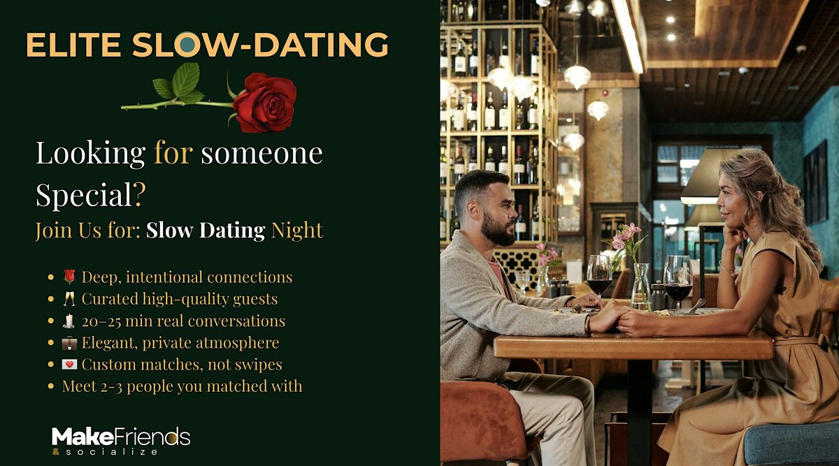 Private-Slow Dating-Matchmaking-Elite Edition: Let's find you one-No Swip, 26 June | Event in Salt Lake City