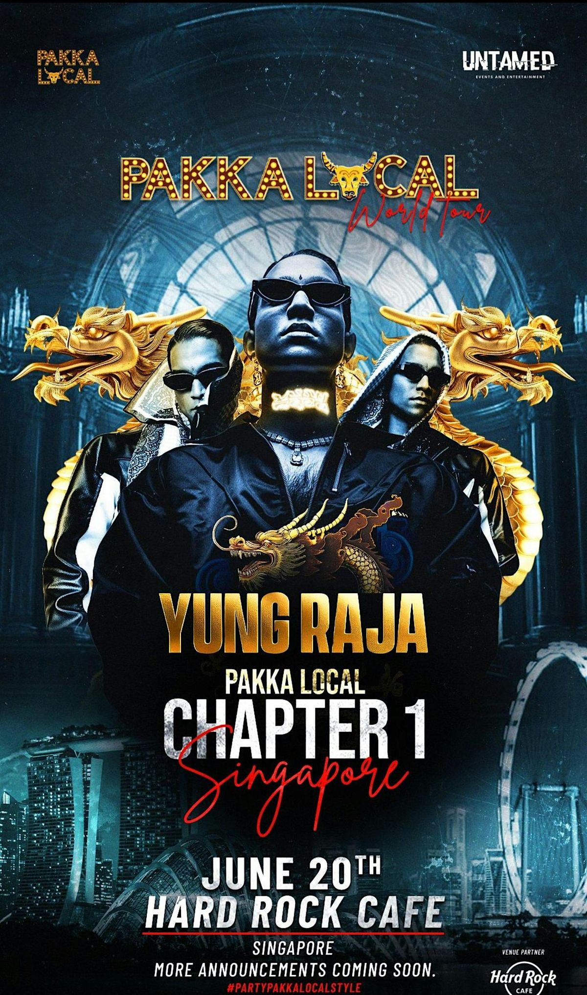 PAKKA LOCAL SINGAPORE Ch 1 ft Yung Raja, 20 June | Event in Queenstown | AllEvents