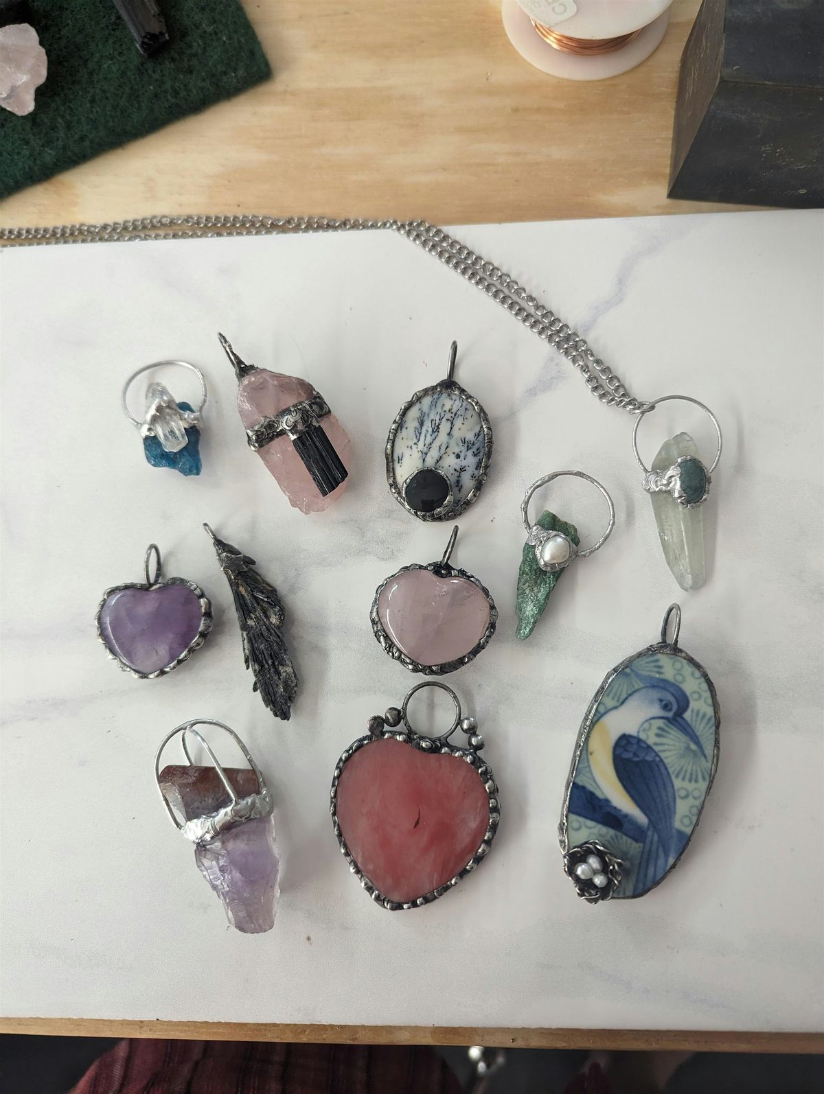 Make a Soft Solder Crystal Pendant Workshop, 12 July | Event in Orlando | AllEvents