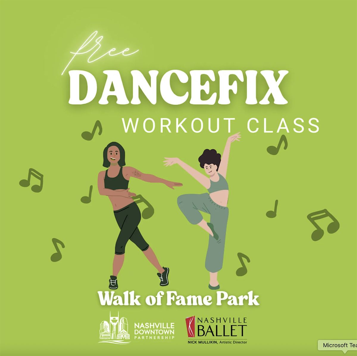 DANCEFIX® at Walk of Fame Park, 19 August | Event in Nashville | AllEvents