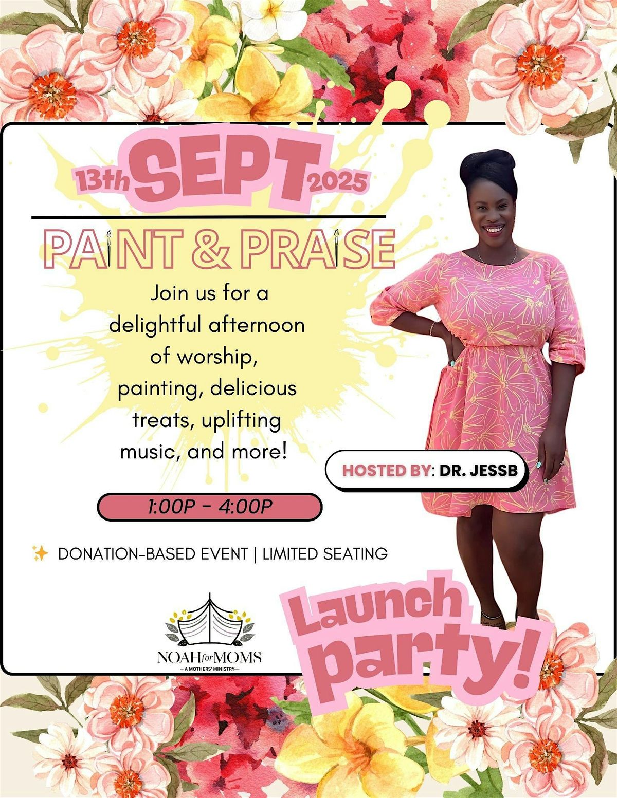 Paint & Praise: NOAH for Moms LAUNCH Party, 13 September | Event in Phoenix | AllEvents