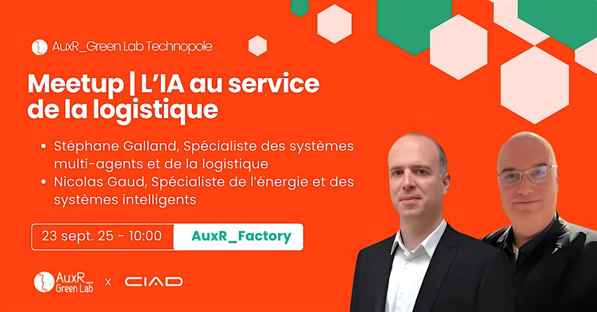 Meetup | L'IA au service de la logistique, 23 September | Event in Auxerre | AllEvents