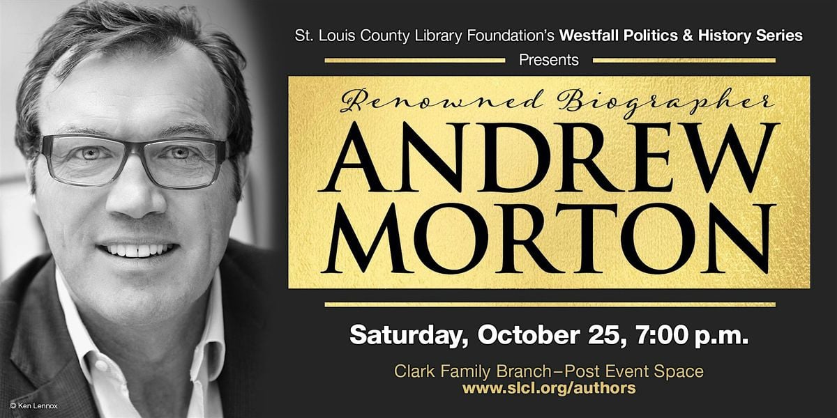 Author Event - Andrew Morton, "Winston and the Windsors", 25 October | Event in St. Louis | AllEvents