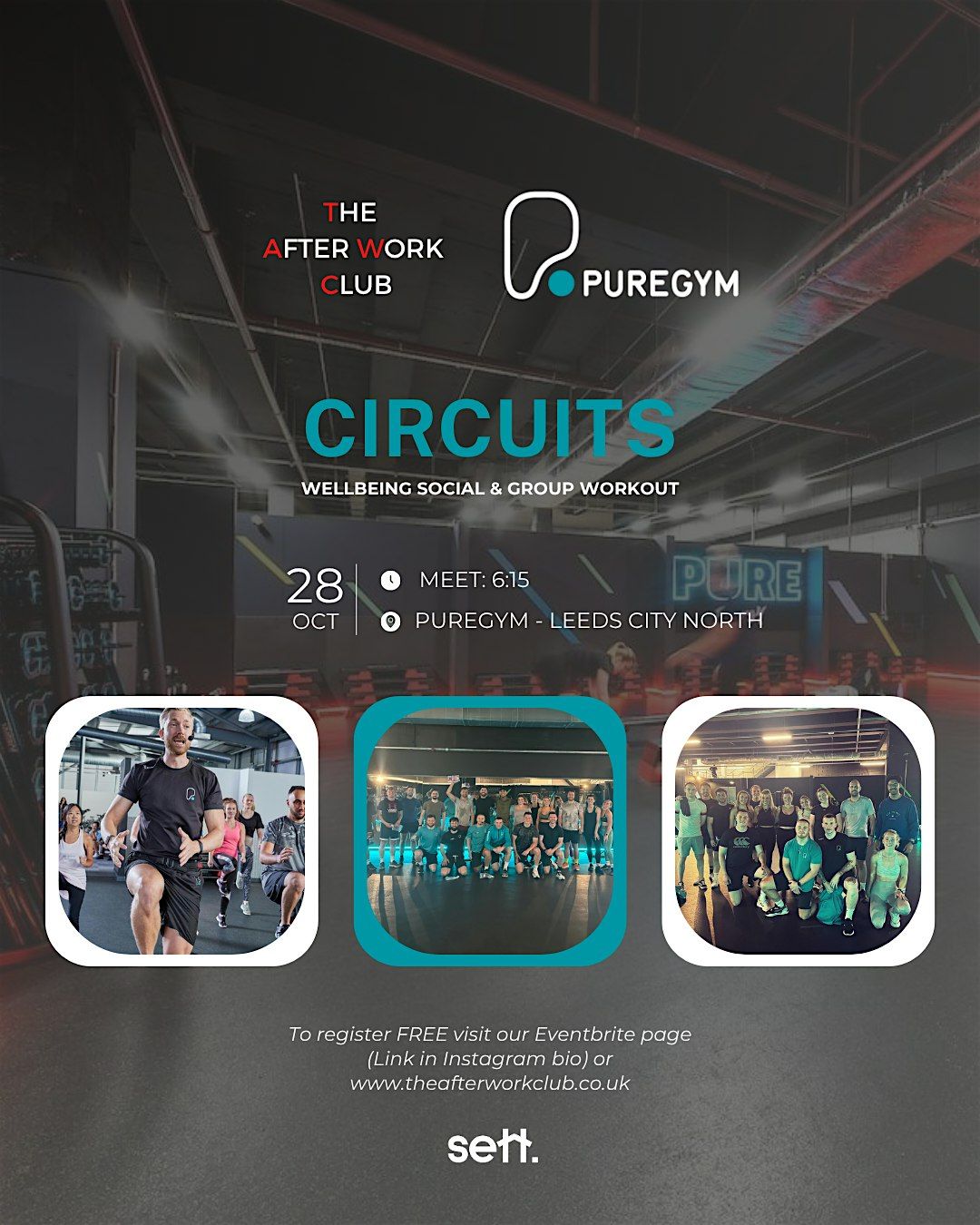 Wellbeing Social & Circuits - The After Work Club x PureGym (Leeds), 28 October | Event in Leeds | AllEvents