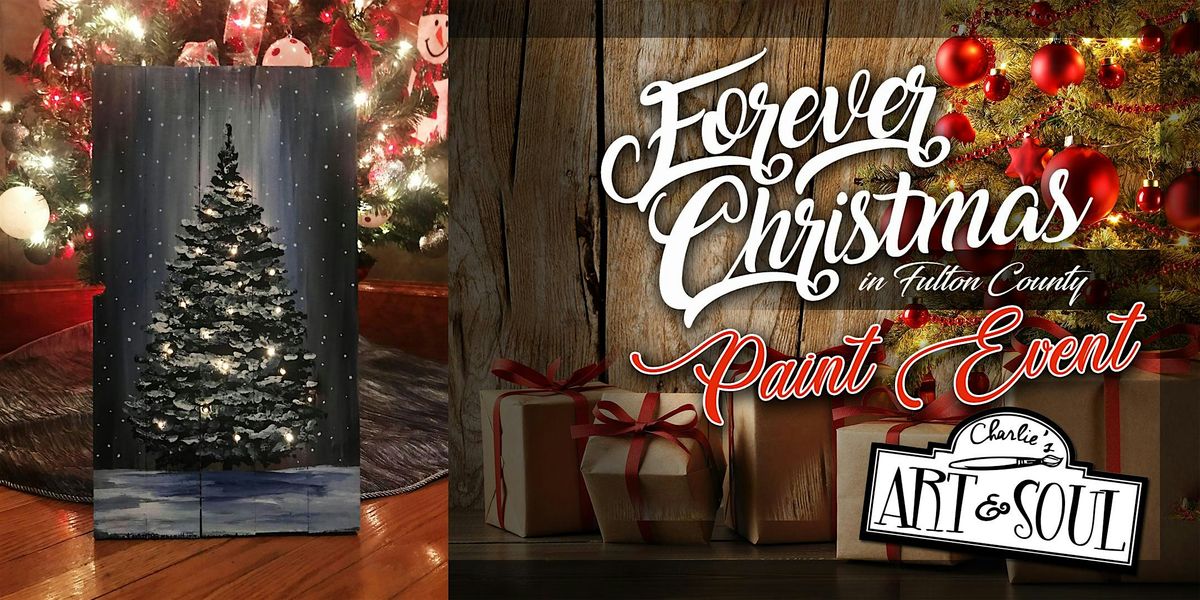 Forever Christmas Painting Event - Christmas Tree with Lights | Event in Big Cove Tannery | AllEvents